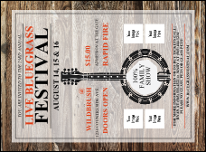 Banjo Invitation