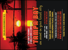 Tampa Bay Sunset Invitation