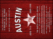 Austin Star Invitation