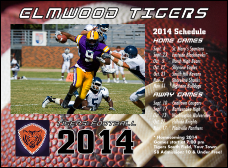 Football Schedule Invitation