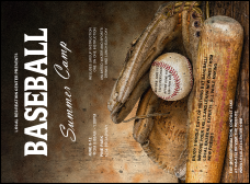 Baseball Camp Invitation