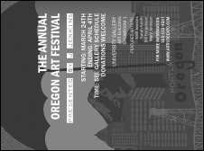 Portland Invitation (black and white)