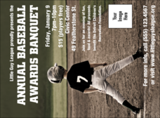 Baseball Event Invitation 001
