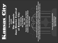 Kansas City Invitation (Black & white)
