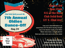 Oldies Invitation