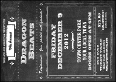 Retro Chalkboard Postcard Retro Chalkboard Postcard
