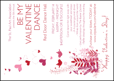 Valentine Love Birds Postcard
