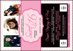 Sweet 16 Postcard