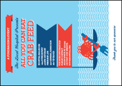 Crab Feed Postcard