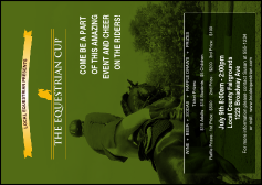 Equestrian Postcard