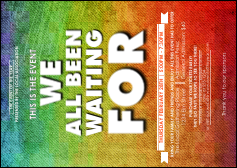 Rainbow Postcard
