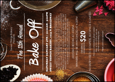 Baking Postcard