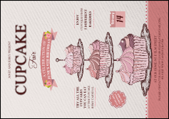 Cupcake Postcard