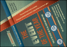 Retro Stripes Postcard