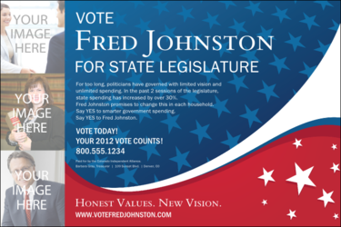 Patriotic Vote Poster