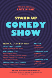 Comedy Spirals Poster