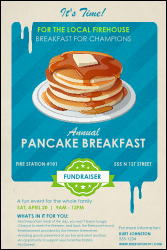 Pancake Stack Poster