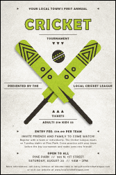 Cricket Poster