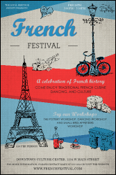 French Poster