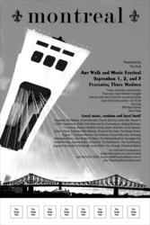 Montreal Poster (black and white)