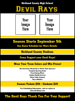 Sports Flyer 002 in Black and Yellow