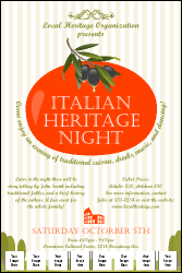 Tuscany Logo Poster