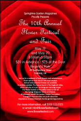 Red Rose Poster