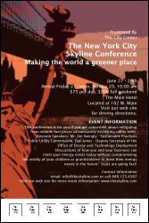 New York Red and Orange Poster 001
