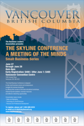 Vancouver BC Poster with Image Upload