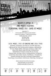 Seattle Poster (black and white)
