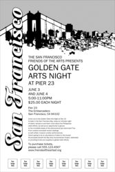 San Francisco BW Poster