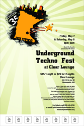 Twin Cities Poster with Image Upload