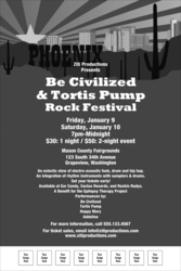 Phoenix BW Poster
