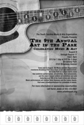 Nashville Poster (black and white)
