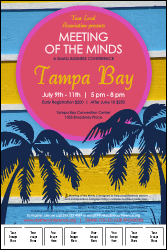 Tampa Bay Logo Poster