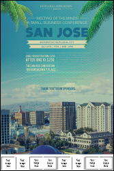 San Jose Logo Poster