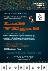 Las Vegas Lucky Logo Poster