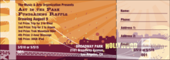California Raffle Ticket