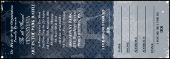 Pennsylvania Raffle Ticket