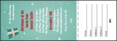 Green Gift Raffle Ticket