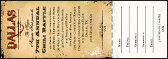 Dallas Western Raffle Ticket