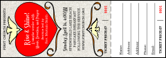 Big Heart Raffle Ticket