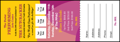 Dance Circles Raffle Ticket