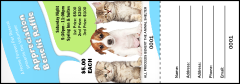 Animal Rescue Raffle Ticket