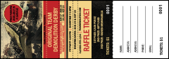 Demolition Derby Raffle Ticket