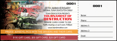 Crash Zone Raffle Ticket