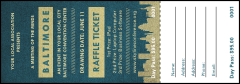 Baltimore Raffle Ticket