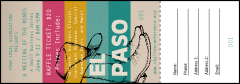 El Paso Raffle Ticket