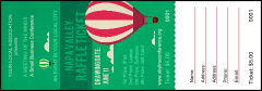 Napa Valley Raffle Ticket