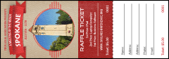 Spokane Raffle Ticket